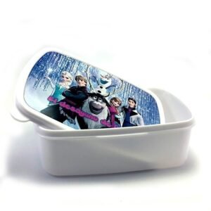 Caja merienda personalizada con fotos tipo tuper