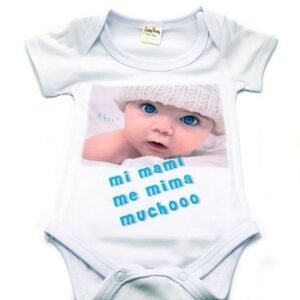 Body personalizado con fotos bebé - 0-3meses