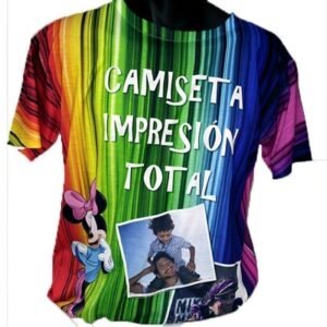 Camiseta personalizada con fotos impresion total FULLPRINT Unisex - XS